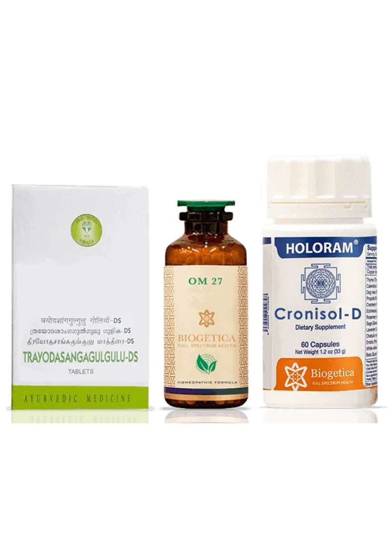 Biogetica Freedom Kit With Om 27 Supportive Tissue Formula – 40 Days - Indya