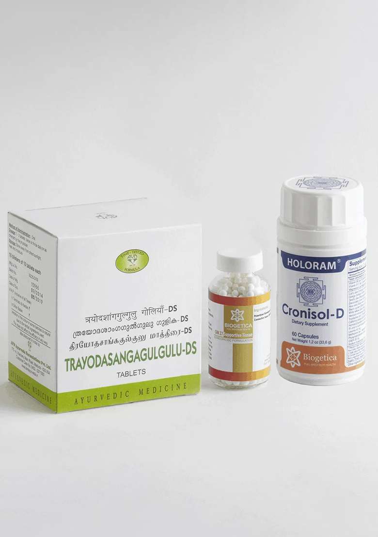 Biogetica Freedom Kit With Om 27 Supportive Tissue Formula – 40 Days - Indya