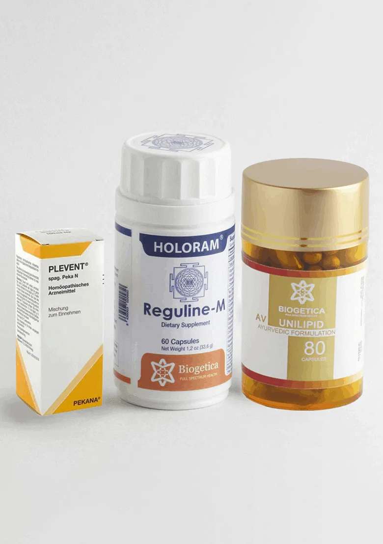 Biogetica Doctor Recommended 4 Month Supply Full Spectrum Circulatory Support Kit With Cholesolve Formula - Indya