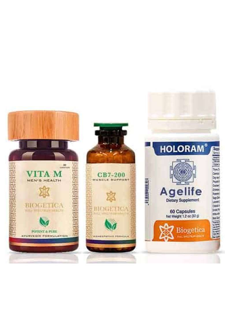 Biogetica Freedom Kit With Agelife Formula (For Men) - Indya