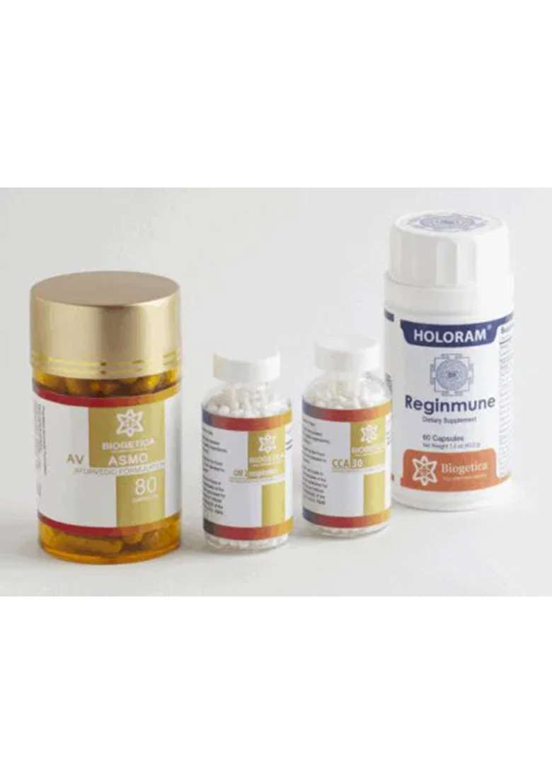 Biogetica Deliverance Respiratory Support Kit With Om2 Brc And Adhathoda Ext. – 40 Days - Indya