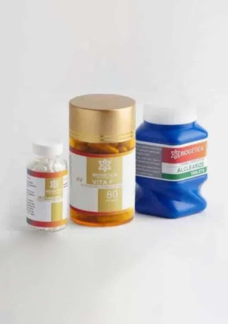 Biogetica Freedom Kit With Om 24 Formula And Leucorrsolve Tablets – 40 Days - Indya