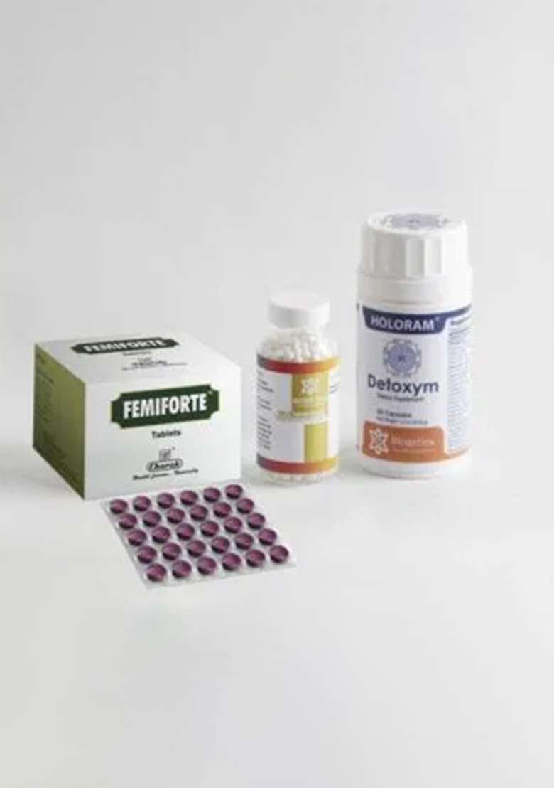Biogetica Freedom Kit With Om 24 Formula And Leucorrsolve Tablets – 40 Days - Indya