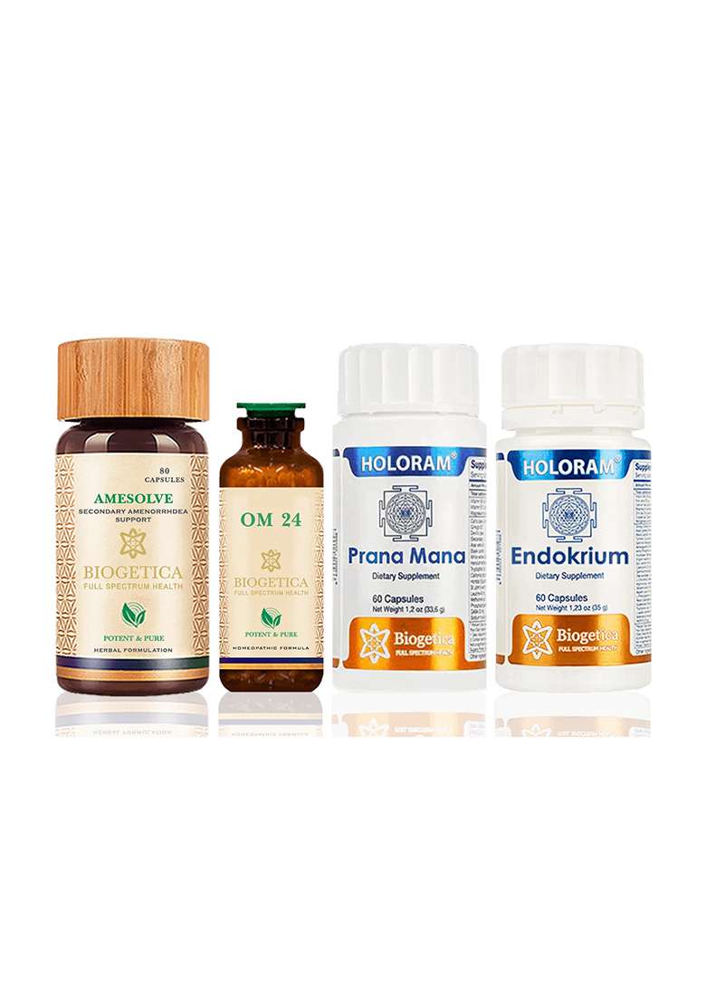 Biogetica Deliverance Kit With Om 24 Female Genital Formula – 40 Days - Indya