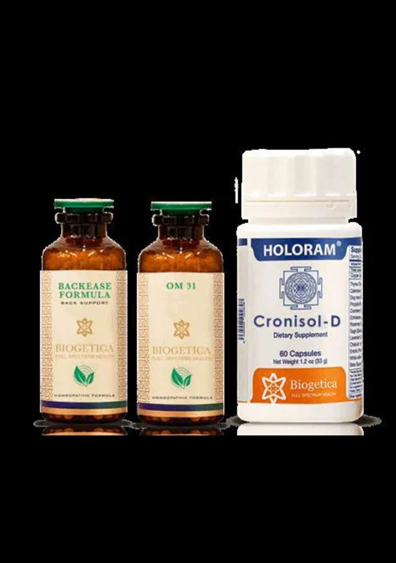 Biogetica Doctor Recommended 4 Month Supply Freedom Kit With Backease Formula - Indya