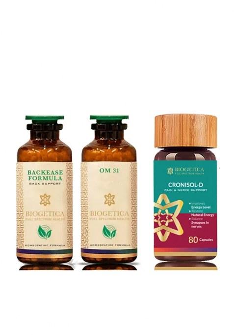 Biogetica Doctor Recommended 4 Month Supply Freedom Kit With Backease Formula