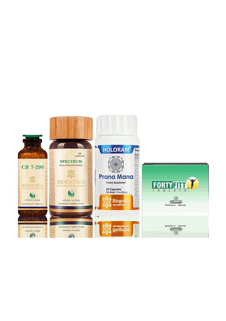 Biogetica 4 Month Supply Freedom Kit With Fortyfitt Formula (For Men) - Indya