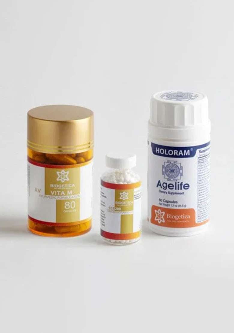 Biogetica 4 Month Supply Freedom Kit With Fortyfitt Formula (For Men) - Indya