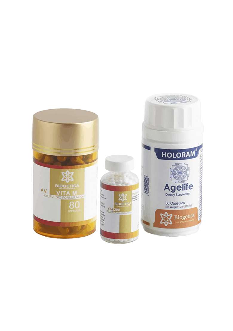 Biogetica 4 Month Supply Freedom Kit With Fortyfitt Formula (For Men) - Indya