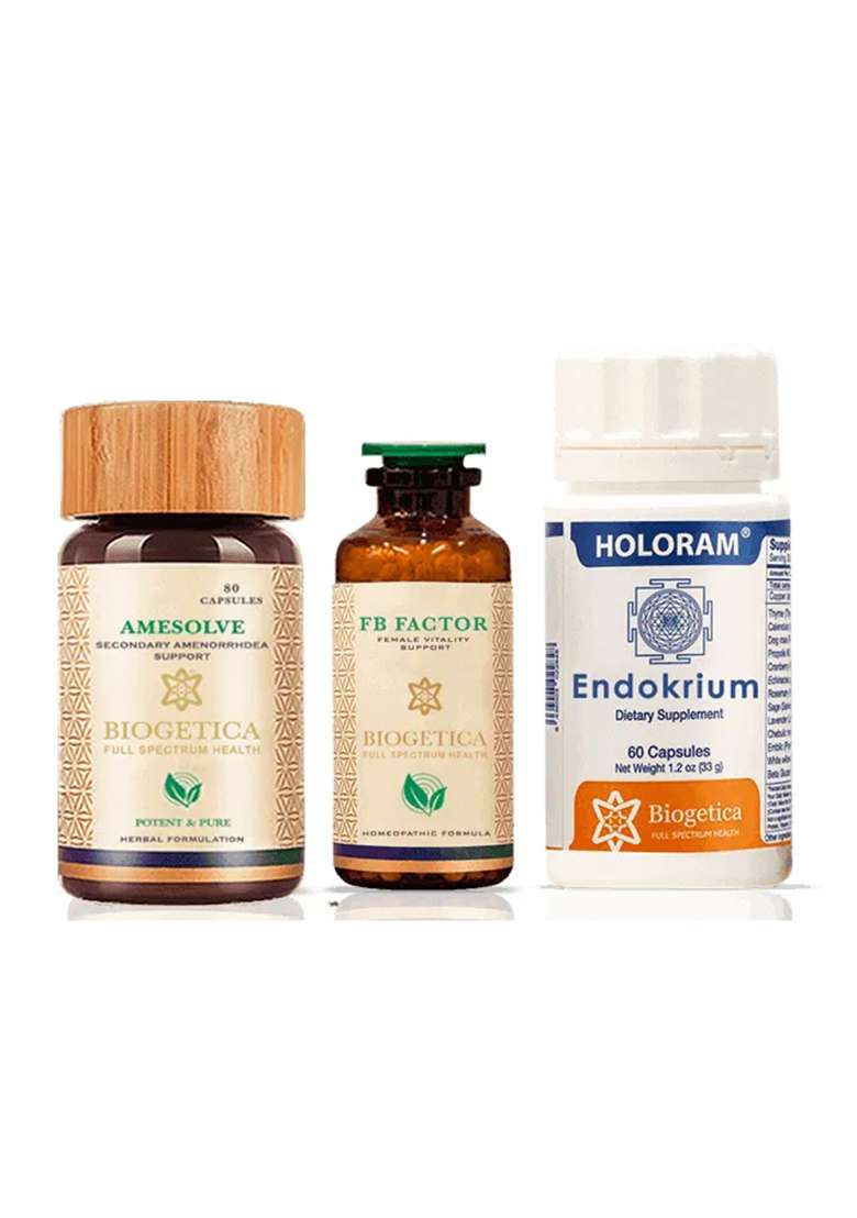 Biogetica Doctor Recommended 4 Month Supply Freedom Kit With Amesolve And Fb Factor Formula - Indya