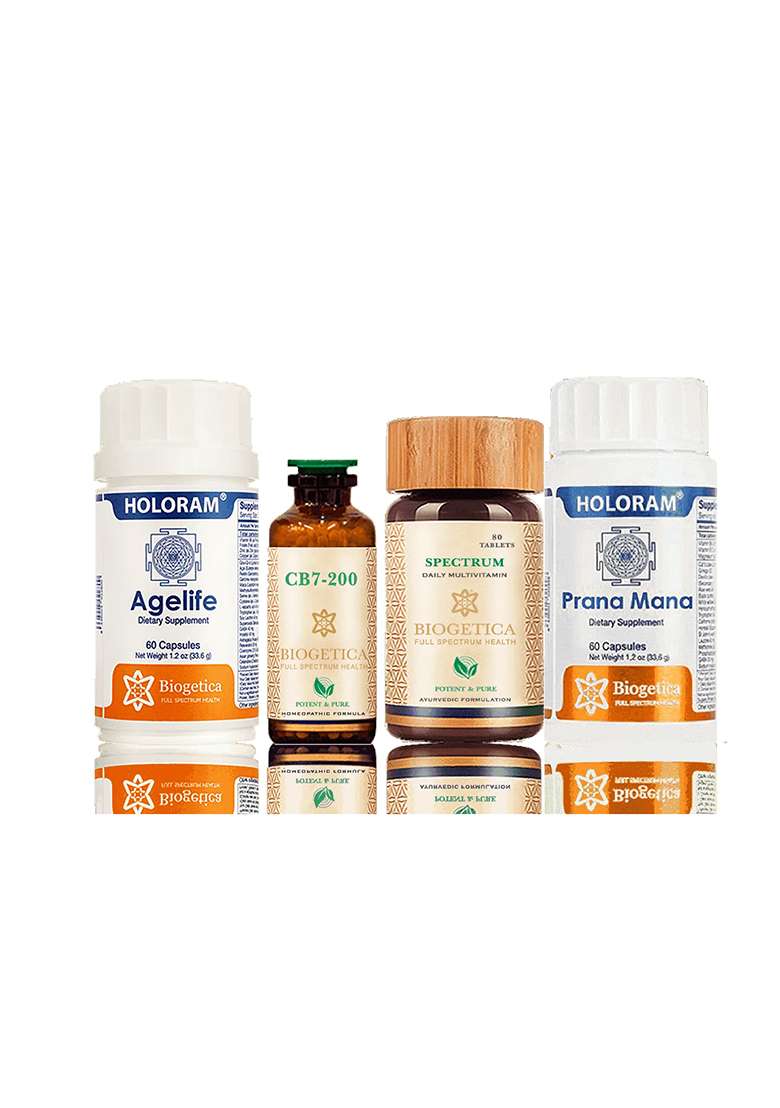 Biogetica Doctor Recommended 4 Month Supply Deliverance Kit With Agelife (For Men) - Indya