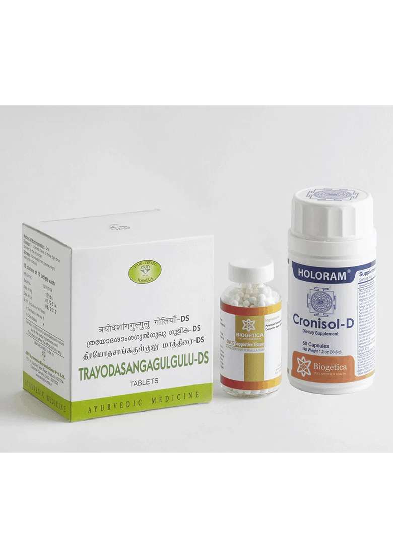 Biogetica Doctor Recommended 4 Month Supply Freedom Kit With Om 27 Supportive Tissue Formula - Indya
