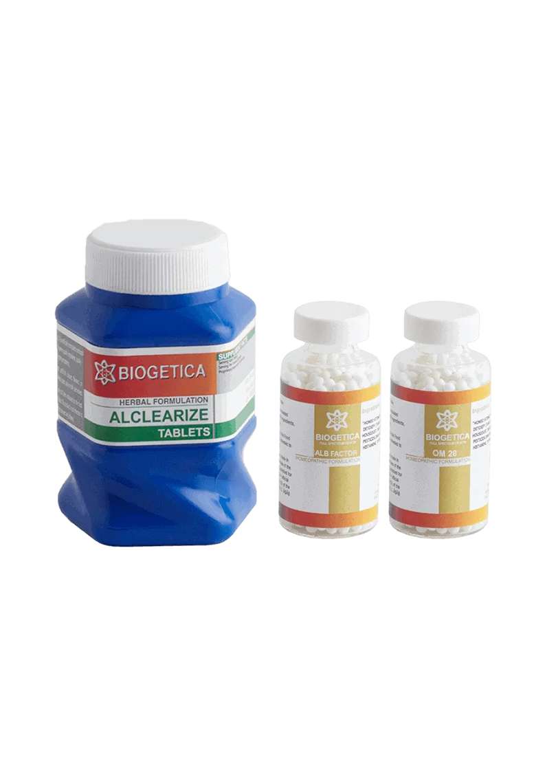 Biogetica Doctor Recommended 4 Month Supply Deliverance Kit With Alb Formula - Indya