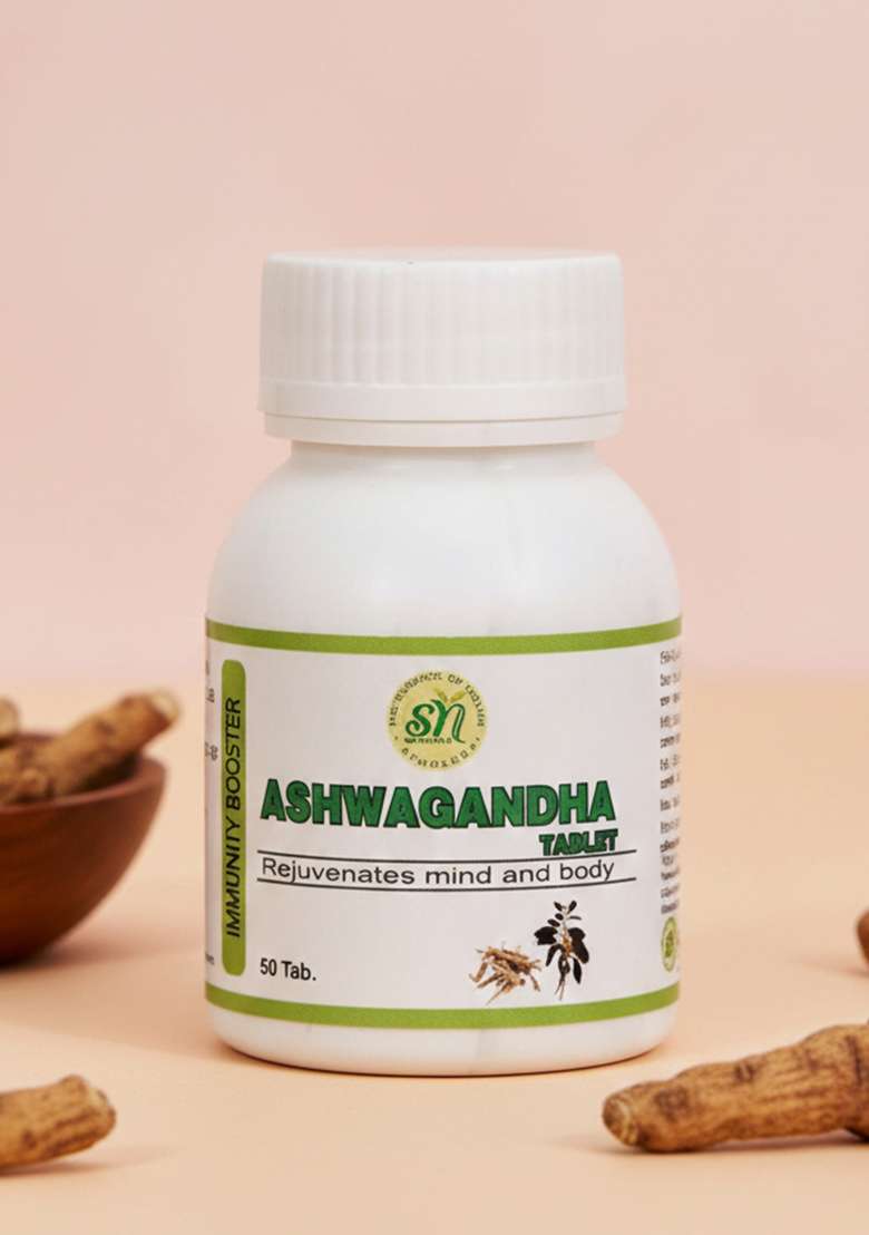 Snherbals Ashwagandha Tablets Pack Of 3 - Indya