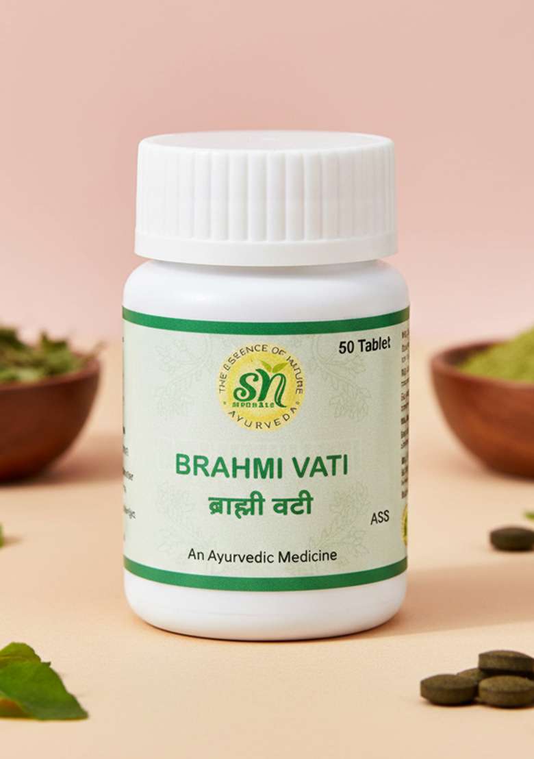 Snherbals Brahmi Vati (50 Tablets) Pack Of 3 - Indya
