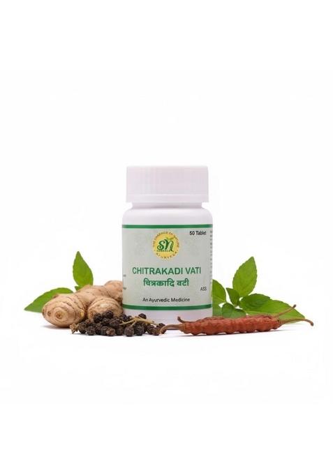 Snherbals Chitrakadi Vati Pack Of 3