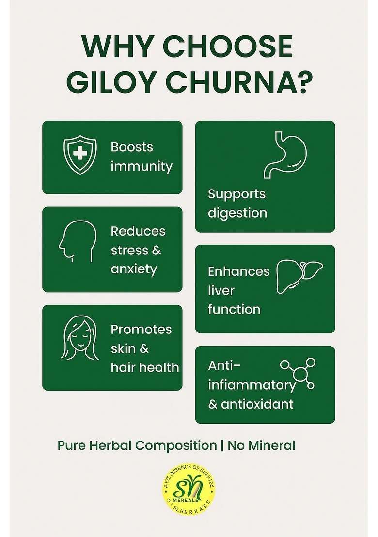 Snherbals Giloy Churna Pack Of 3 - Indya