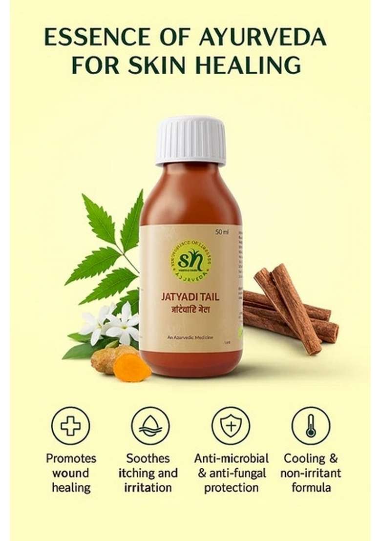 Snherbals Jatyadi Oil 50 Ml Pack Of 3 - Indya