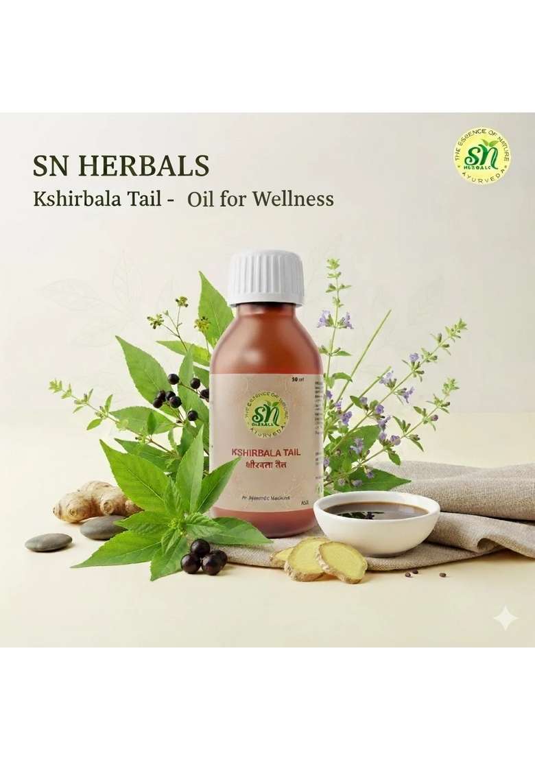 Snherbals Kshirbala Oil 50 Ml Pack Of 3 - Indya