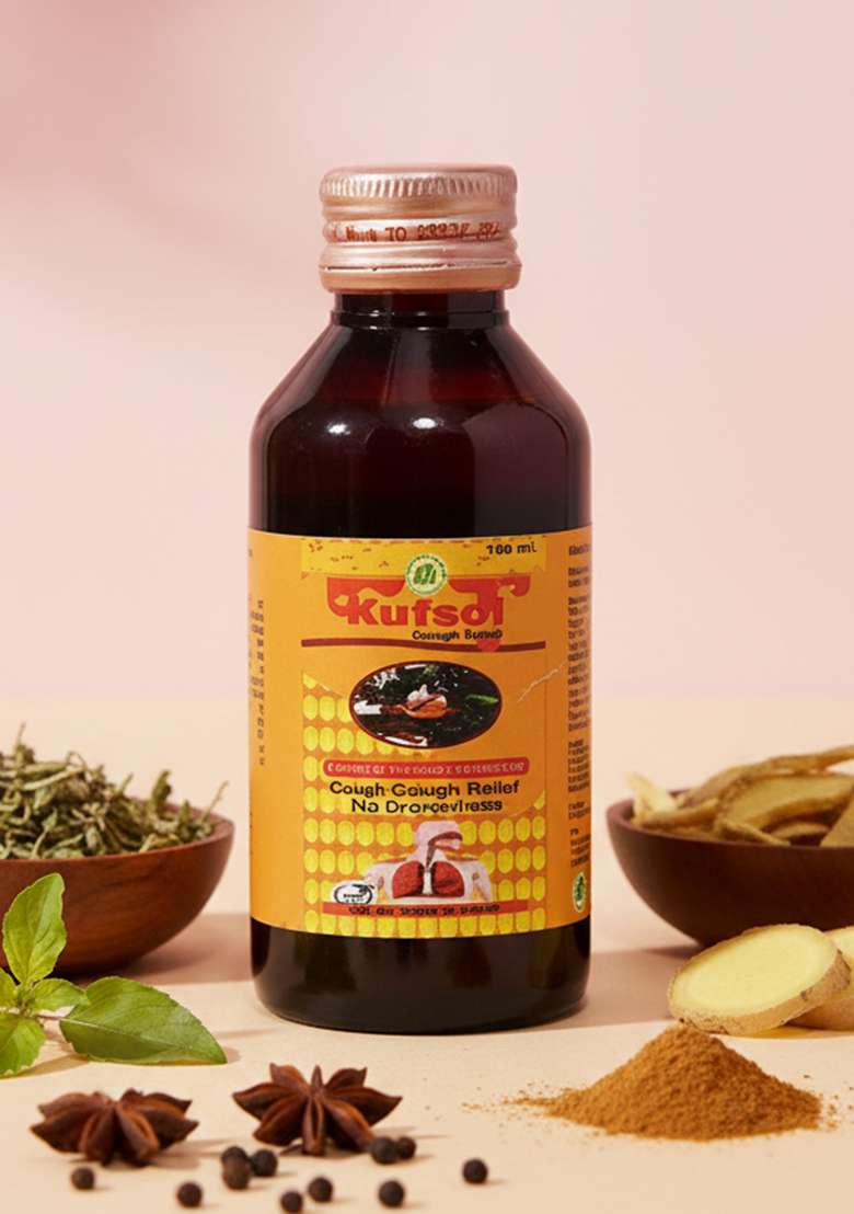 Snherbals Kufsol Cough Syrup (100Ml) Pack Of 3 - Indya