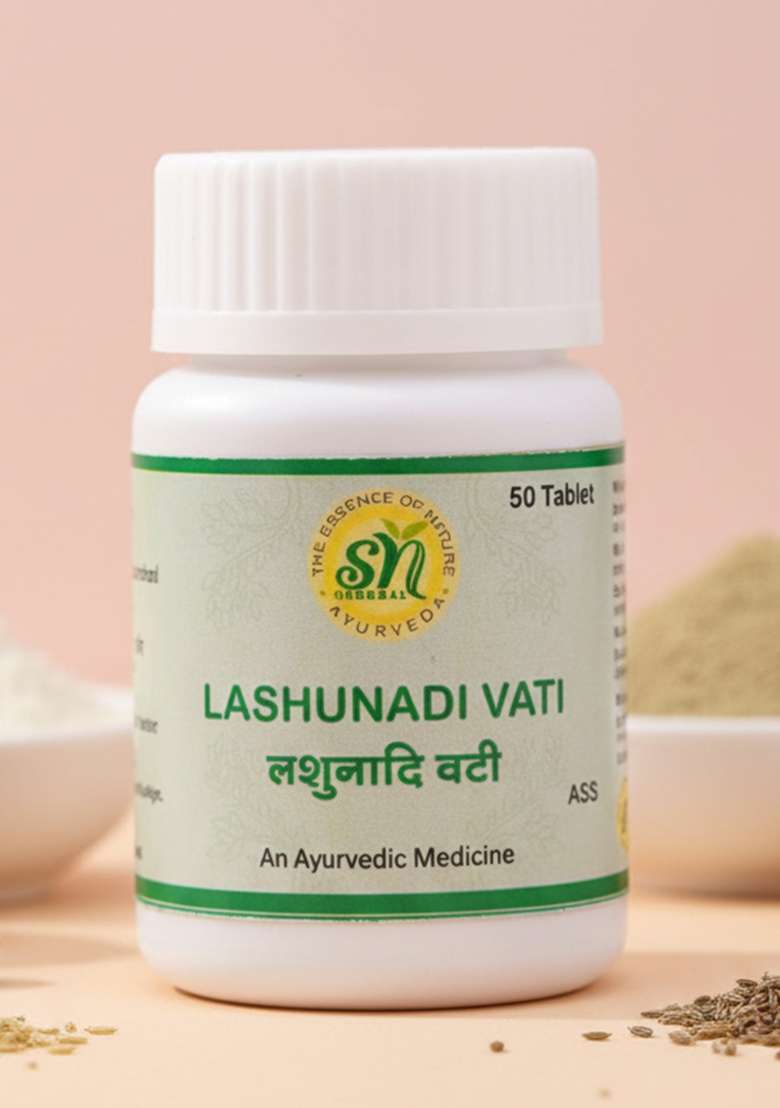 Snherbals Lashunadi Vati Pack Of 3 - Indya