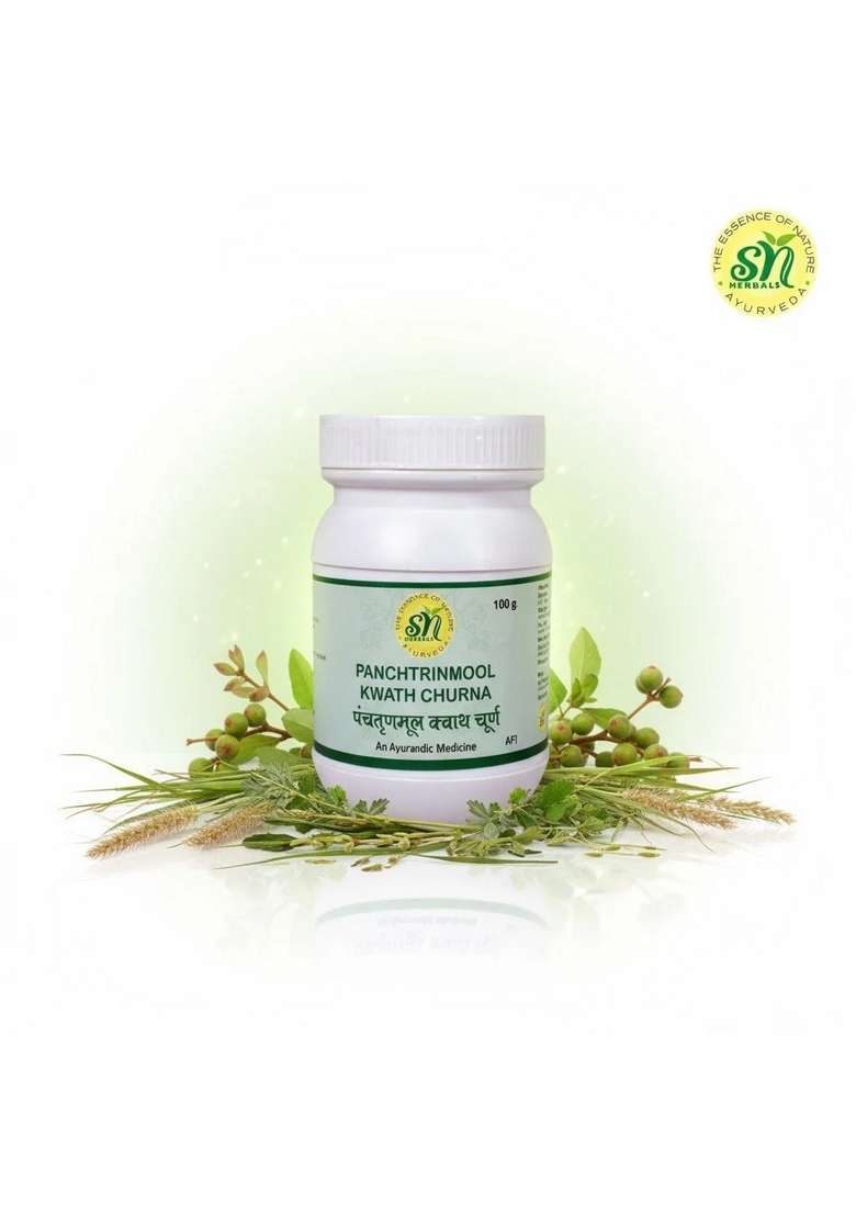 Snherbals Panchtrinmool Kwath Churna Pack Of 3 - Indya