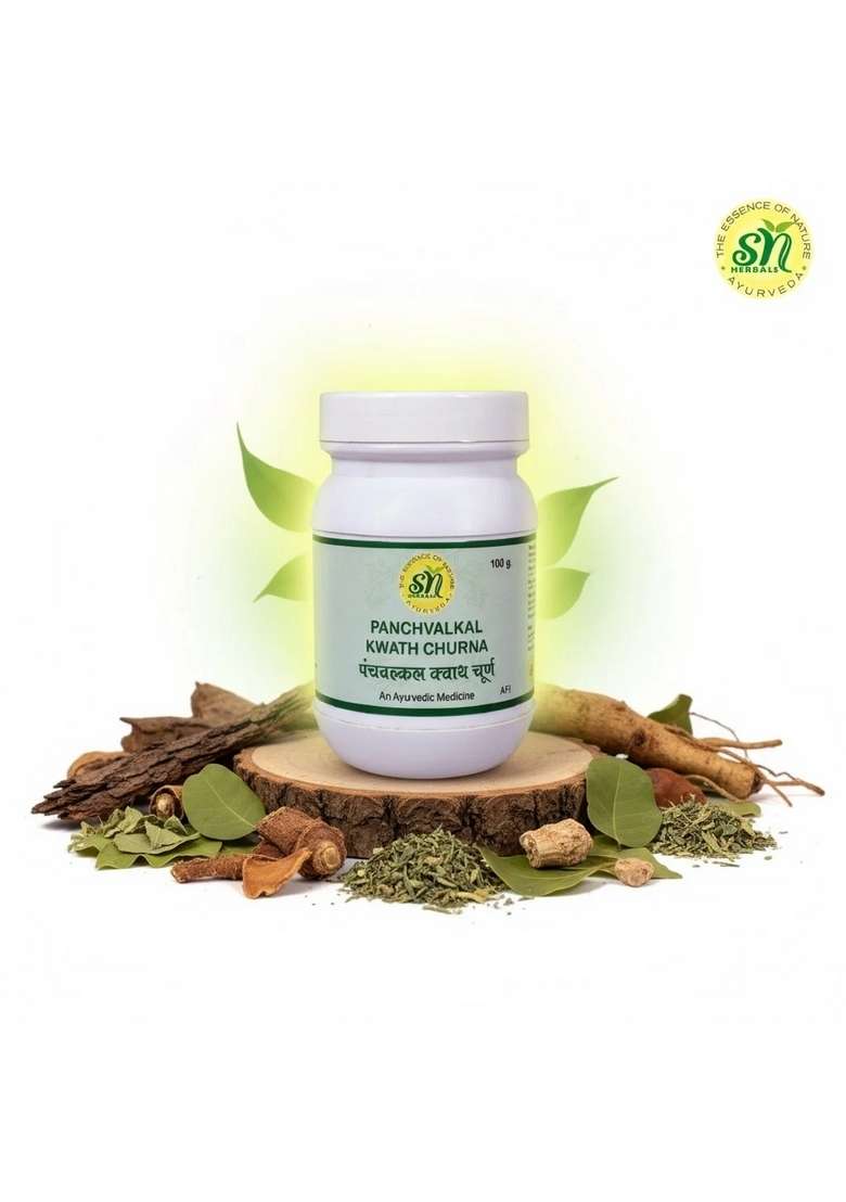 Snherbals Panchvalkal Kwath Churna Pack Of 3 - Indya