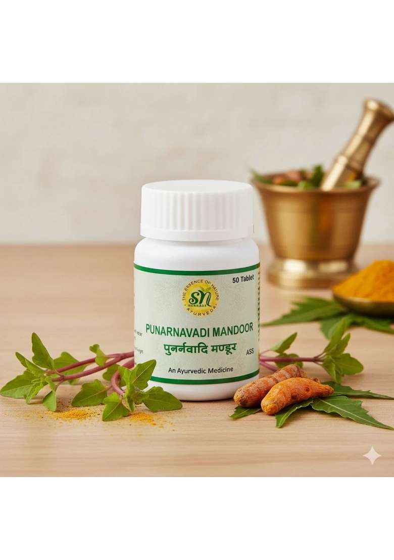 Snherbals Punarnavadi Mandoor Pack Of 3 - Indya