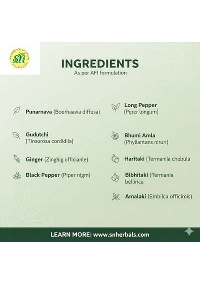 Snherbals Punarnavashtak Kwath Churna Pack Of 3 - Indya