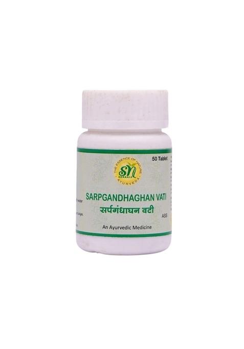 Snherbals Sarpgandha Ghan Vati Pack Of 3