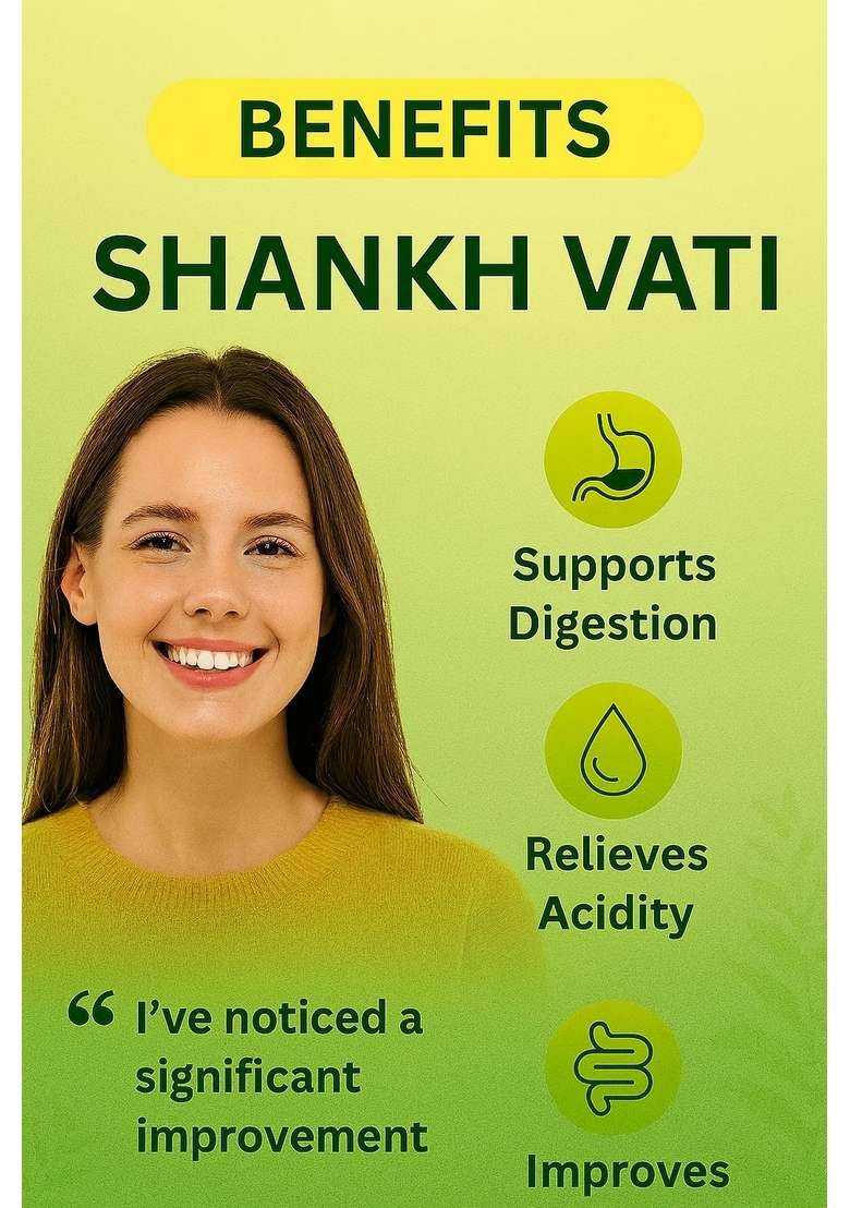 Snherbals Shankh Vati Pack Of 3 - Indya