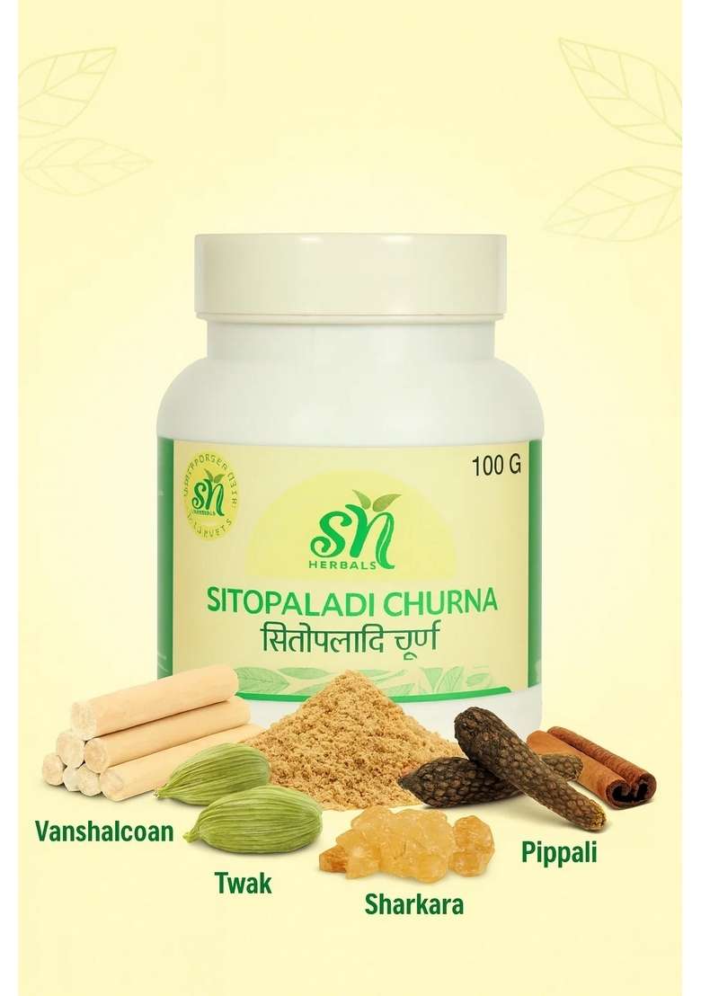 Snherbals Sitopaladi Churna Pack Of 3 - Indya