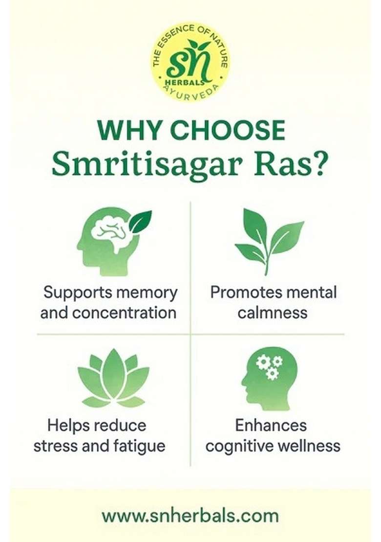 Snherbals Smritisagar Ras Pack Of 3 - Indya