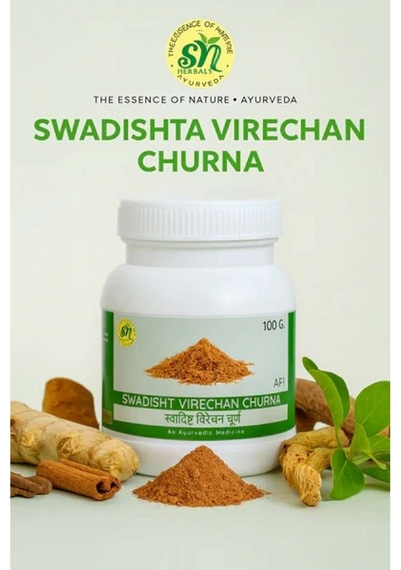Snherbals Swadishta Virechan Churna Pack Of 3 - Indya