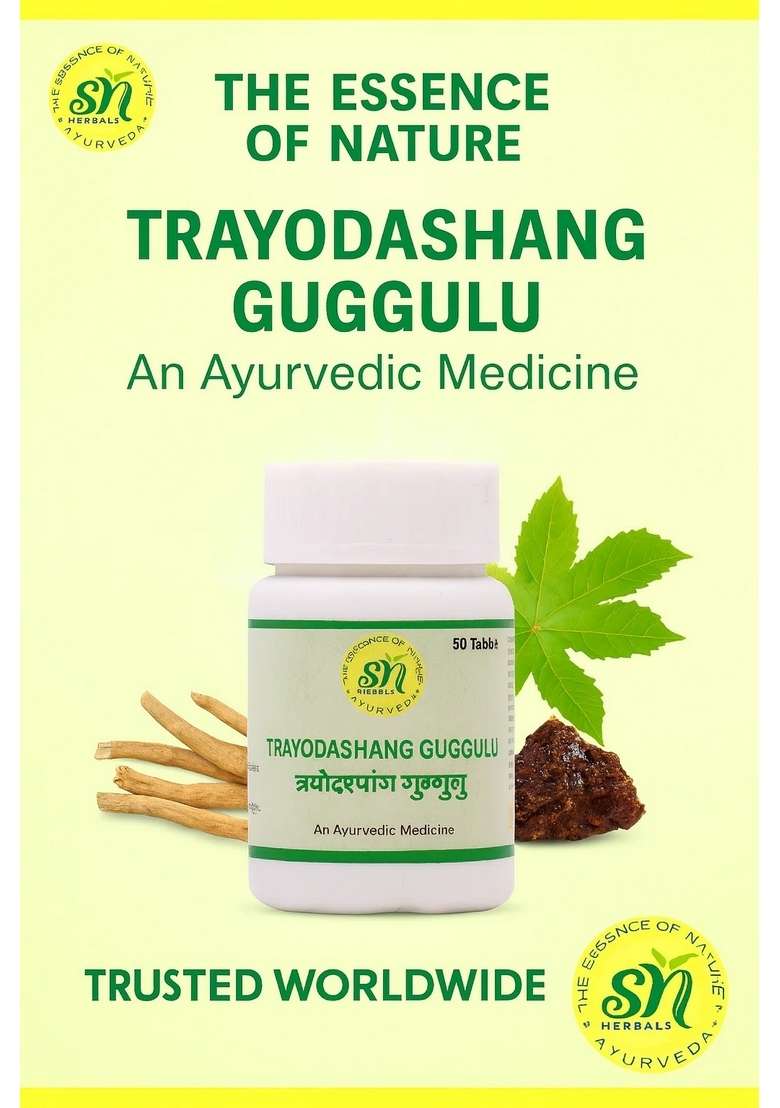 Snherbals Trayodashang Guggulu Pack Of 3 - Indya