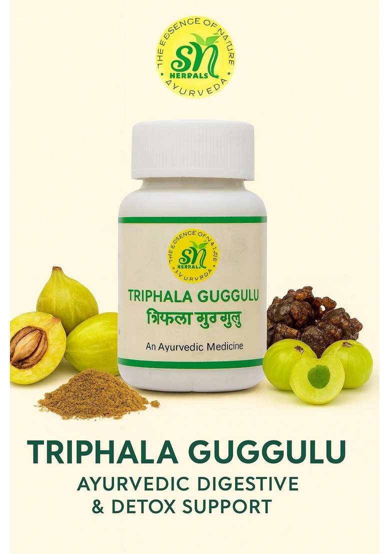 Snherbals Triphala Guggulu Pack Of 3 - Indya