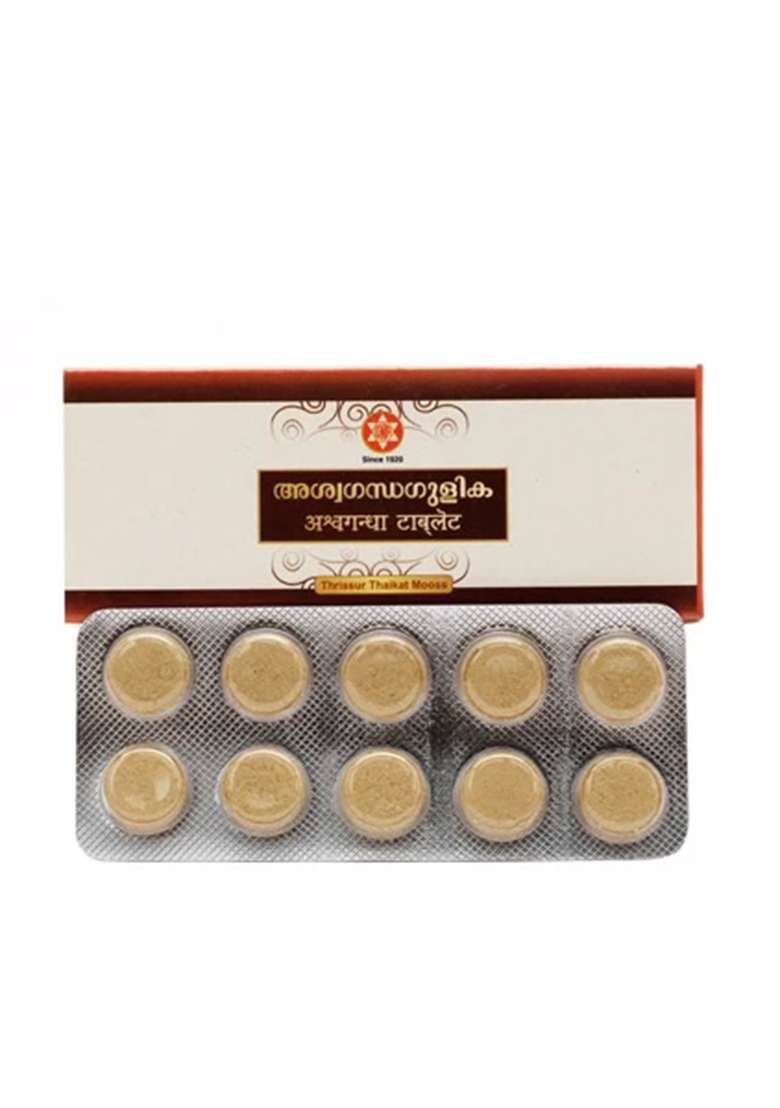 Snaoushadhasala Ashwagandha Tablet (500 mg) Pack Of 1 - Indya