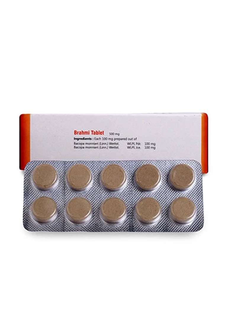 Snaoushadhasala Brahmi Tablet (500 Mg) Pack Of 1 - Indya