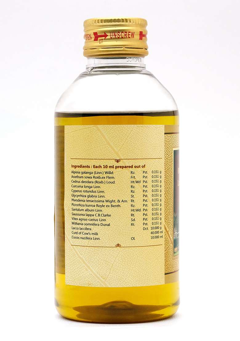 Snaoushadhasala Laakshaadi Coconut Oil Pack Of 1 - Indya