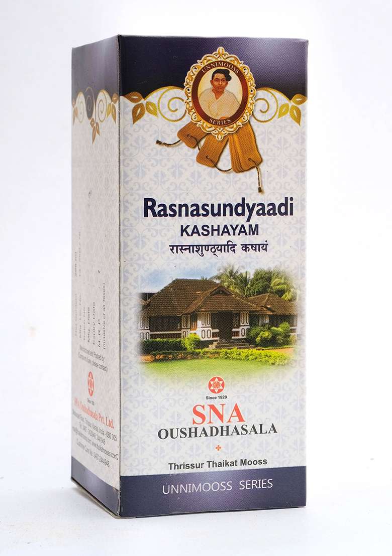 Snaoushadhasala Raasnashundiaadi Kashayam Pack Of 1 - Indya