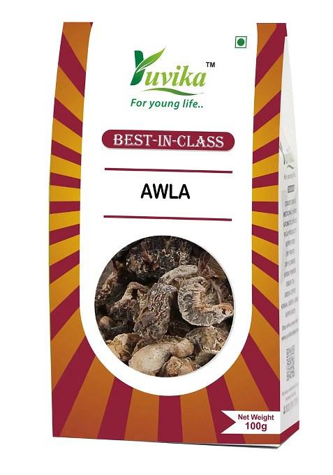 Yuvikaherbs Dry Amla - Dry Indian Gooseberry 100G Pack of 1