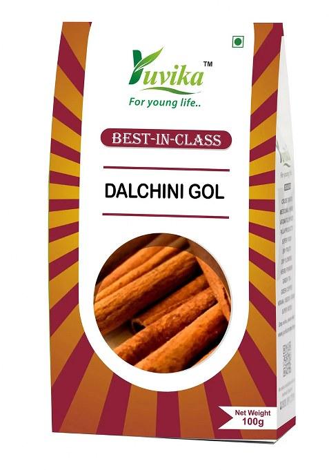 Yuvikaherbs Dalchini Gol 100G Pack of 1