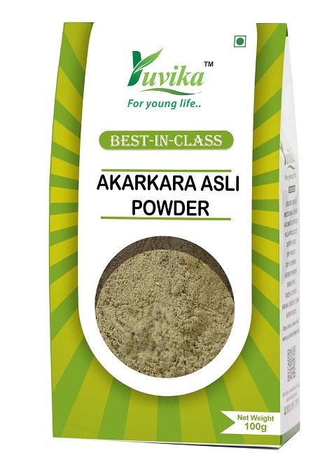 Yuvikaherbs Akarkara Asli Powder 100G Pack of 1