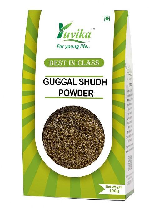 Yuvikaherbs Guggal Shudh Powder - Guggulu Powder 100G Pack of 1