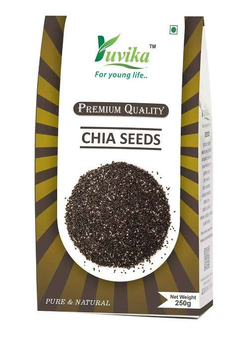Yuvikaherbs Chia Seeds 250G Pack of 1