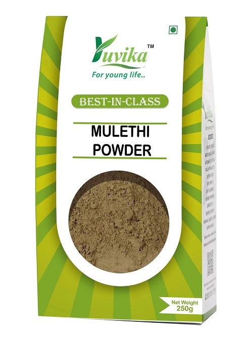 Yuvikaherbs Mulethi Powder - Licorice Root 250G Pack of 1