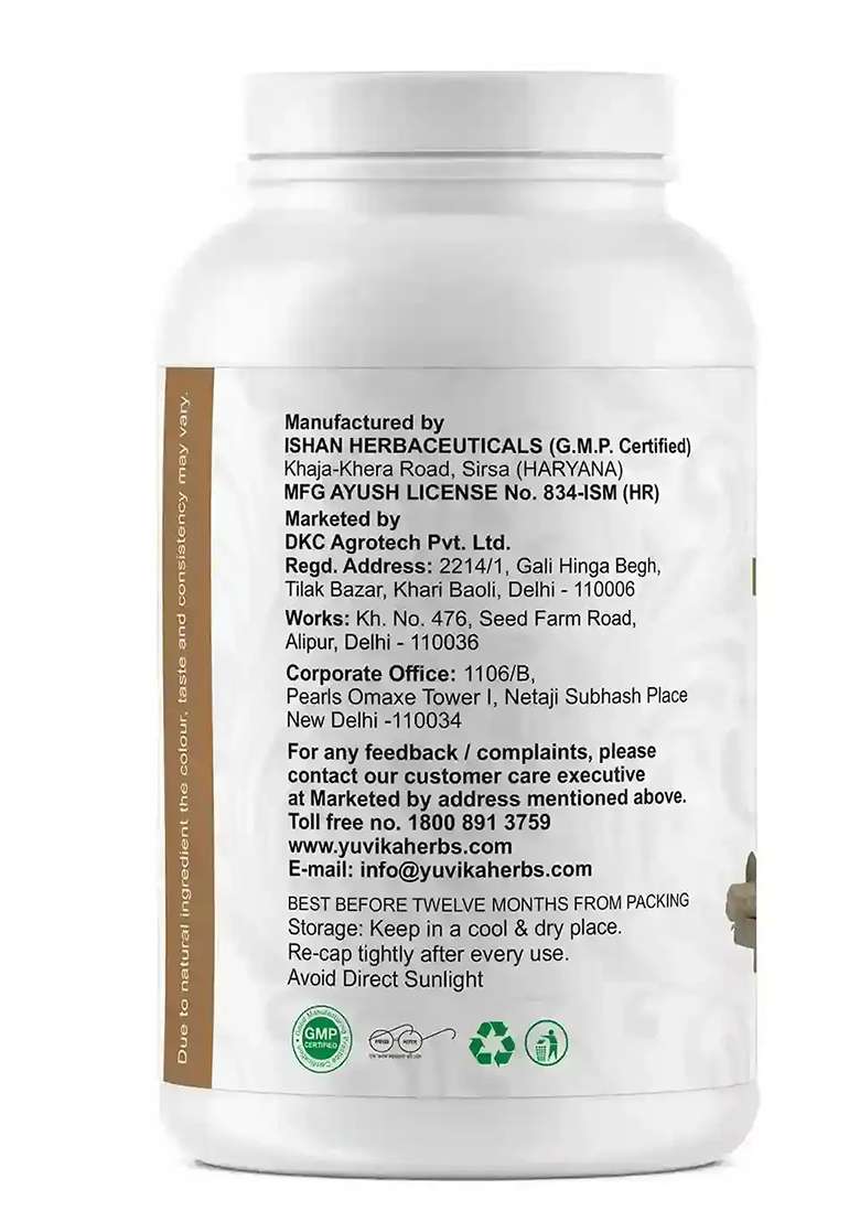 Yuvikaherbs Bidhara Lakdi Powder 100G Pack of 1 - Indya