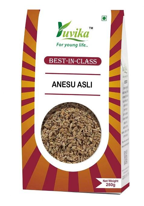 Yuvikaherbs Anesu Asli - Saunf Rome - Fennel Fruit 250G Pack of 1