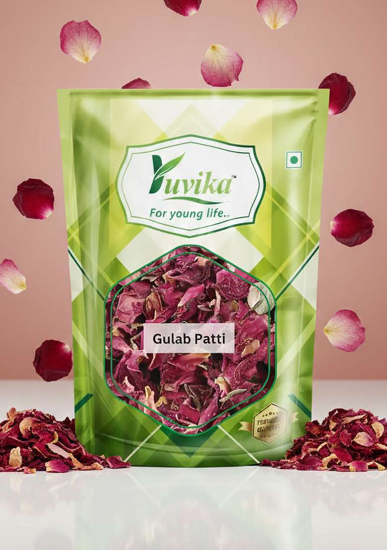 Yuvikaherbs Gulab Patti - Dry Rose Petal Pack of 1 - Indya