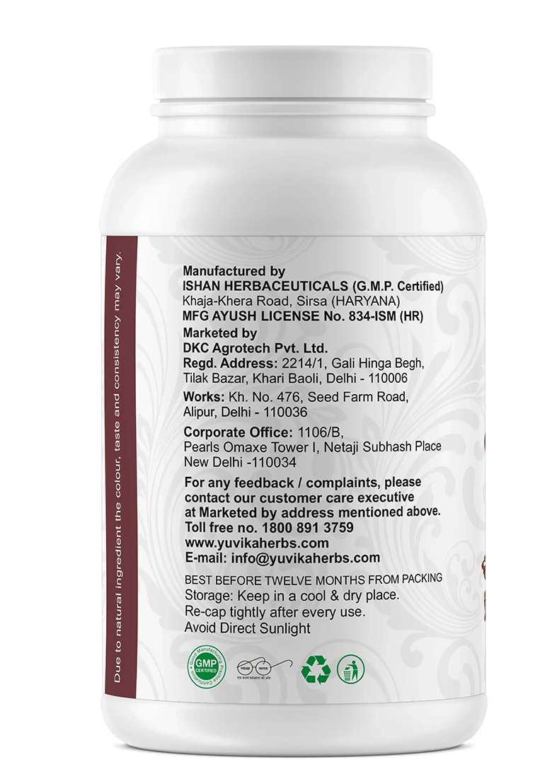 Yuvikaherbs Gudhal Phool Powder - Hibiscus Flower Powder 100G Pack of 1 - Indya
